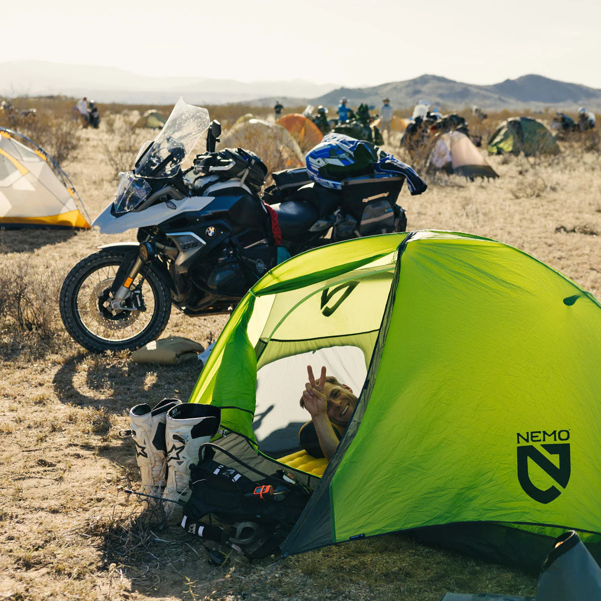 Dusty Lizard Campout Death Valley - Image 9
