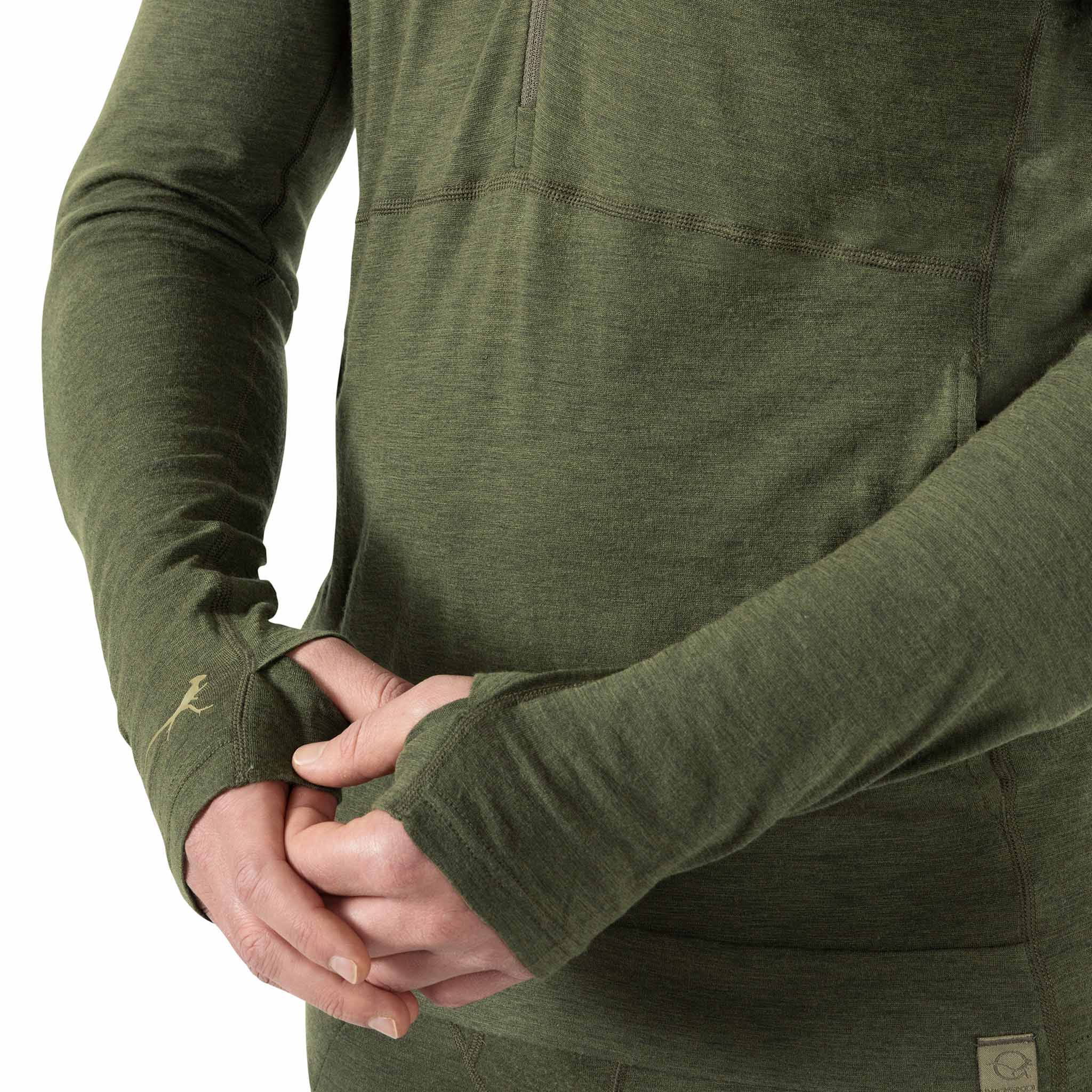 Strata Merino Quarter Zip Thermal Top - Image 11
