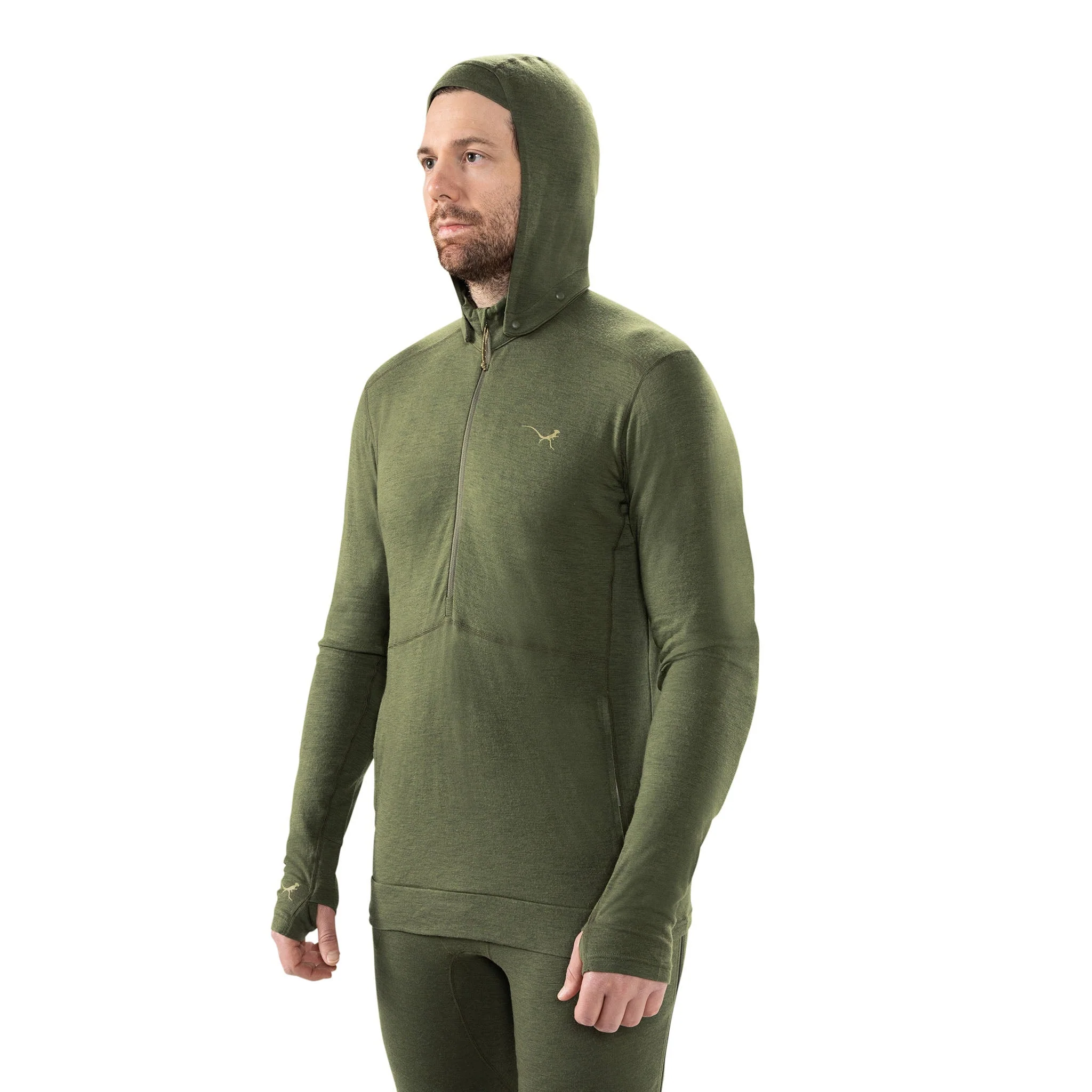 Strata Merino Quarter Zip Thermal Top - Image 4